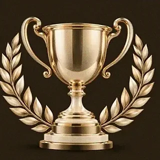 Gold trophy cup — 22King
